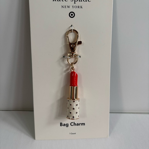 kate spade Accessories - Kate Spade New York x Target Lipstick Bag Charm – Brand New in Packaging 💄💋